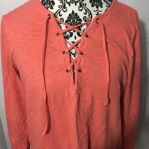 Salmon Long Sleeve Shirt